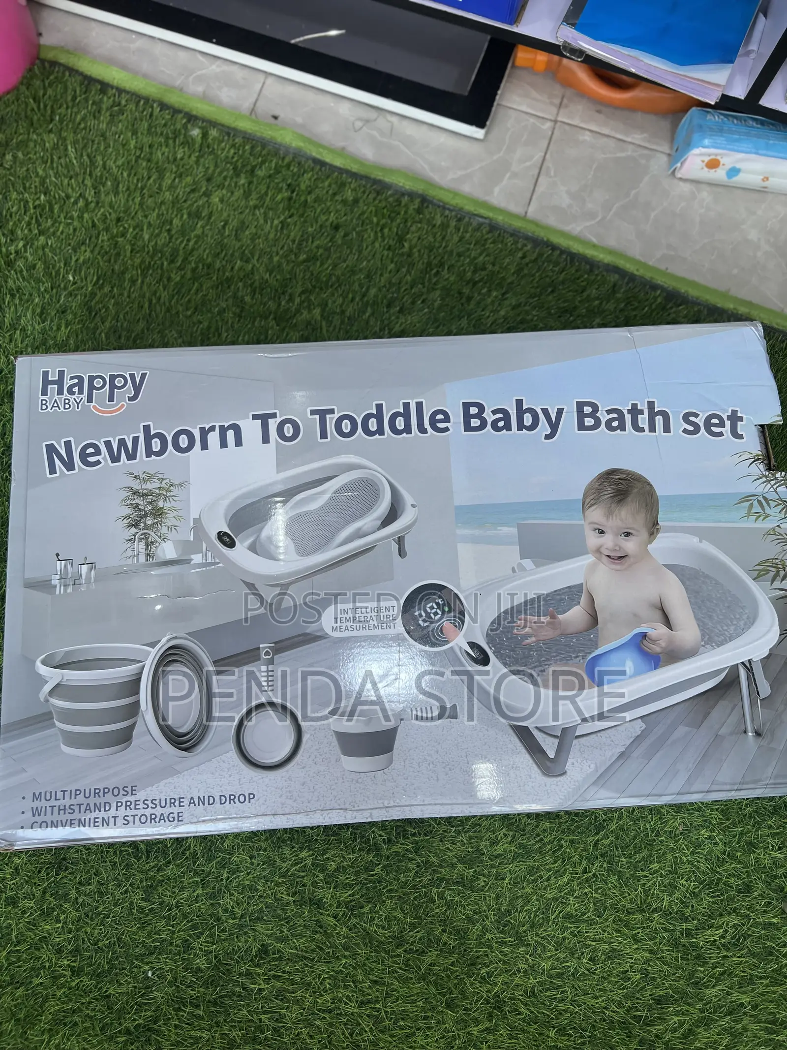 Newborn Baby Bath Set - Safe Newborn Baby Bath Set