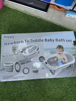 Newborn Baby Bath Set - Safe Newborn Baby Bath Set