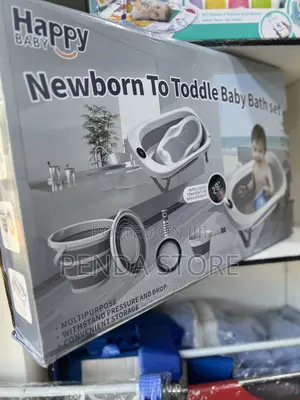 Newborn Baby Bath Set - Baby Essentials Newborn Bath Set