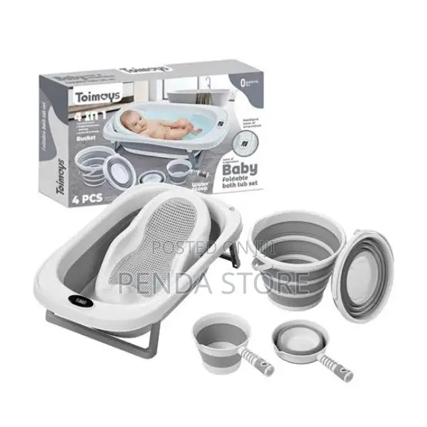 Newborn Baby Bath Set - Gentle Newborn Baby Bath Set