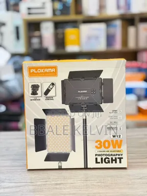 Plokama W12 30w Photography Light With Stand