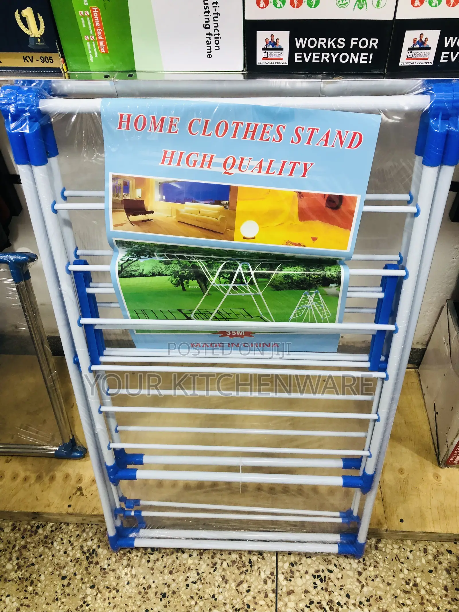 Metallic Drying Rack