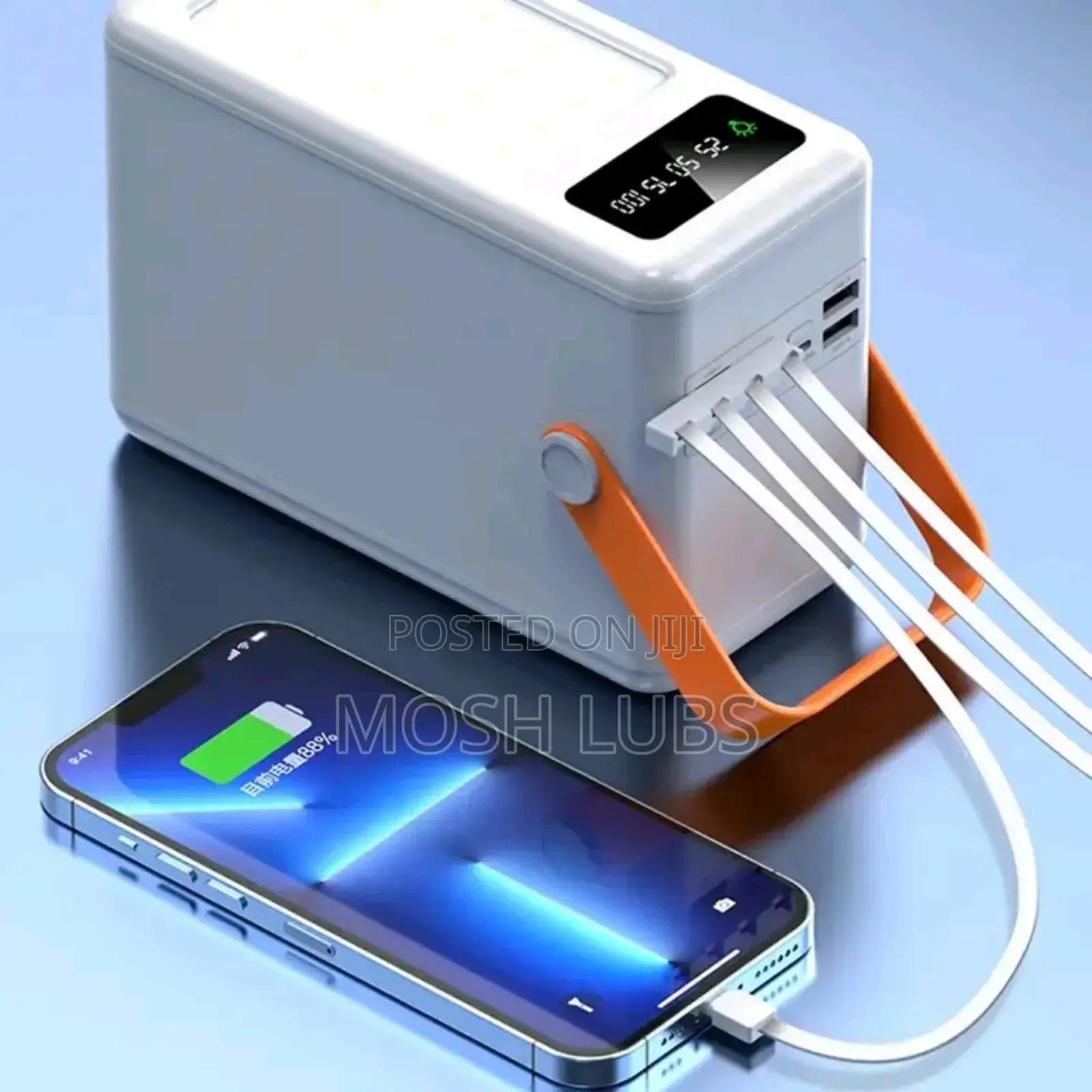 50000mah Power Bank With a Solar Panel