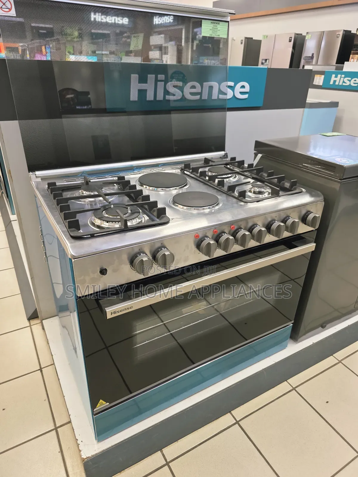 90cm*60cm Hisense Free Standing (4+2) Electric Cooker Oven at Discount