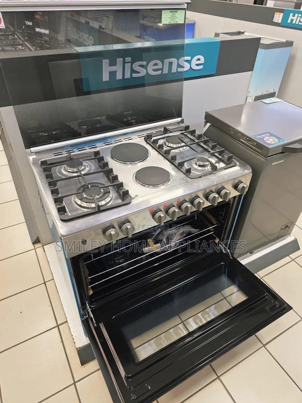 90cm*60cm Hisense Free Standing (4+2) Electric Cooker Oven at Discount