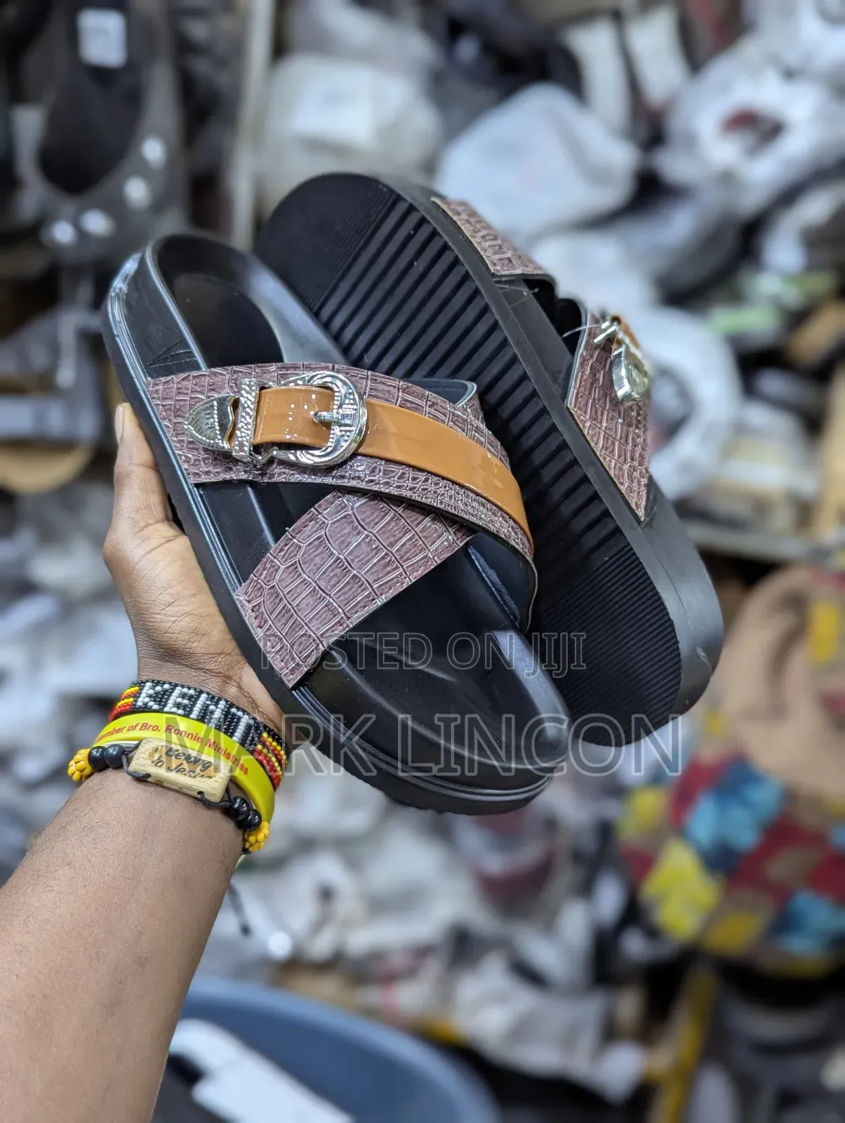 Classic Men's Cross Sandals