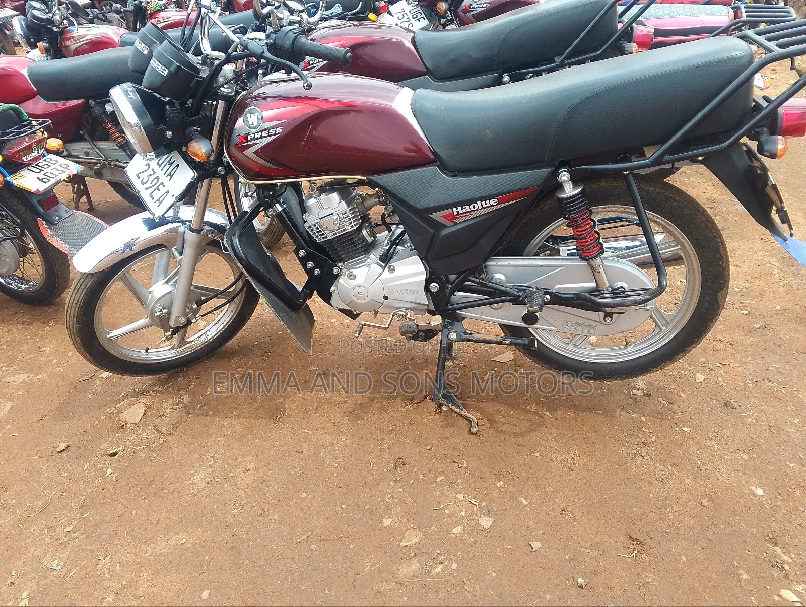 Haojue DK125 2025 Red