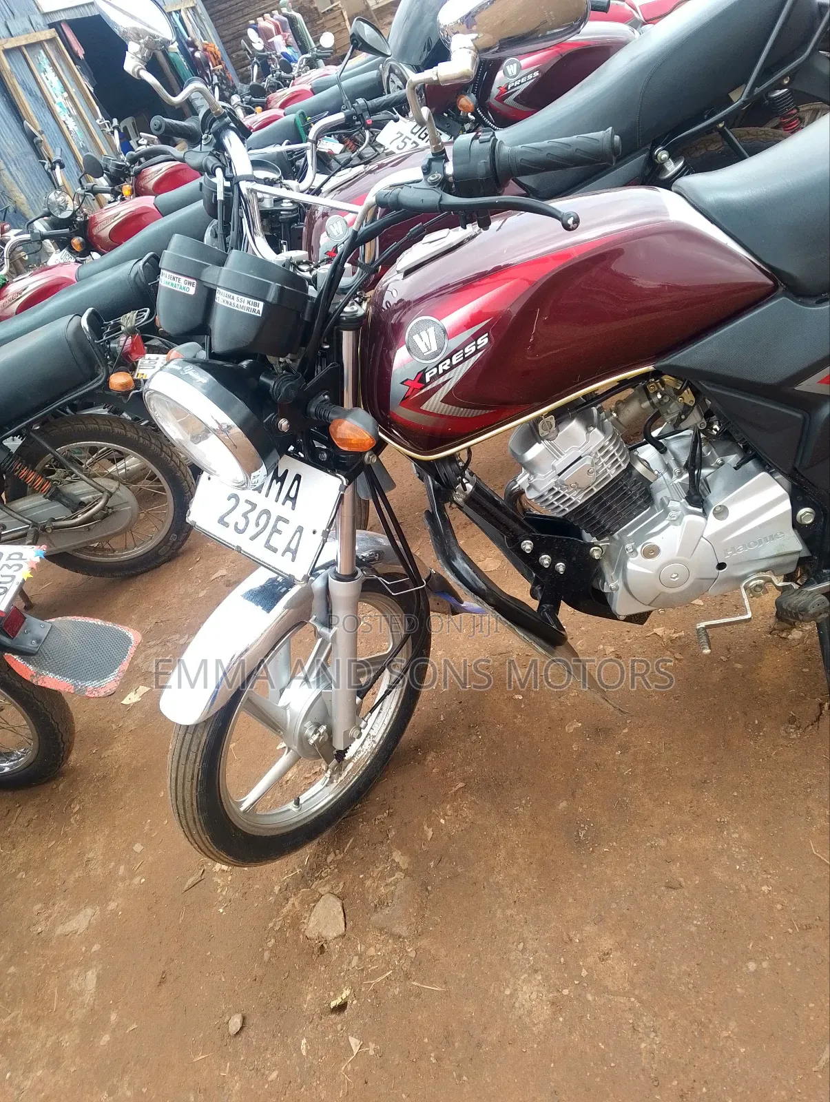 Haojue DK125 2025 Red