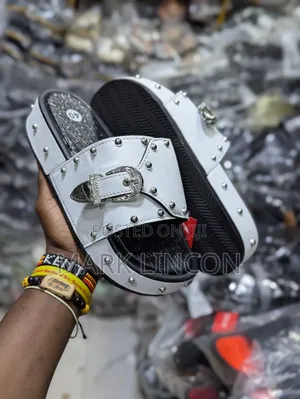 Studded Slides Or Mule Slides