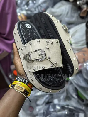 Studded Slides Or Mule Slides