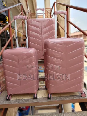 Medium Size 1pc Rubber Suitcase Travel Bag