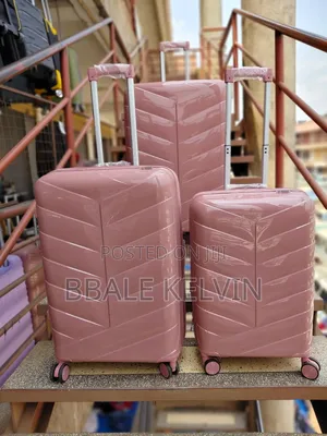 Small Size Rubber Travel Suitcase Bag 1pc