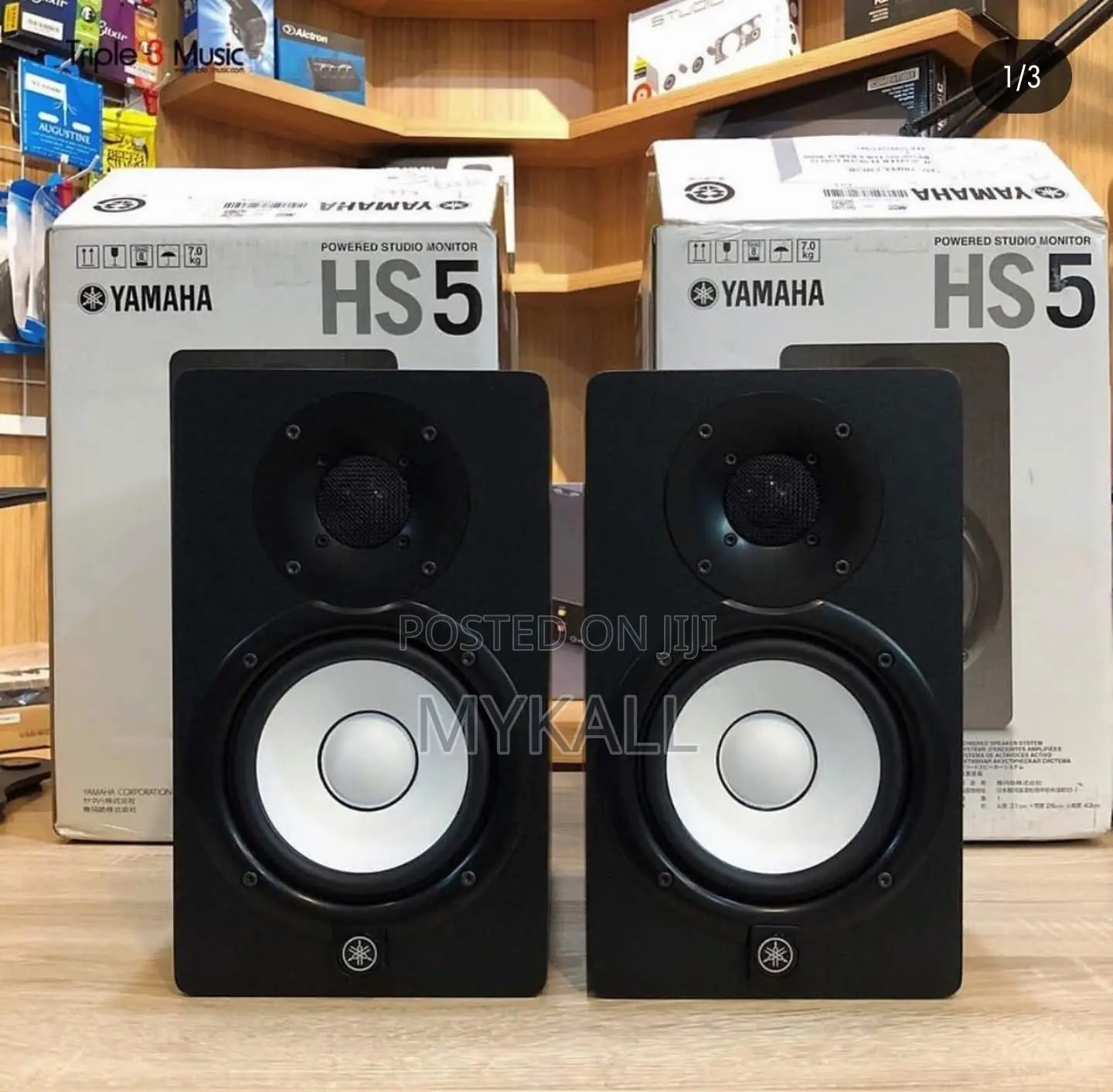 Yamaha Hs5 Studio Monitor Speakers Active Powered (Pair)