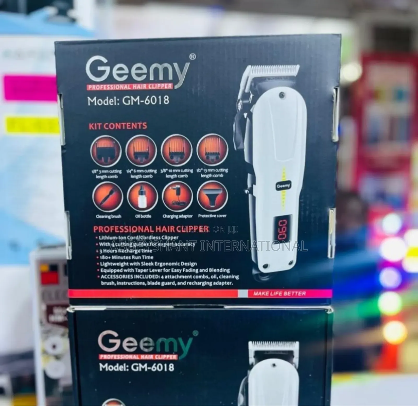 Geemy Rechargeable Hair Clipper