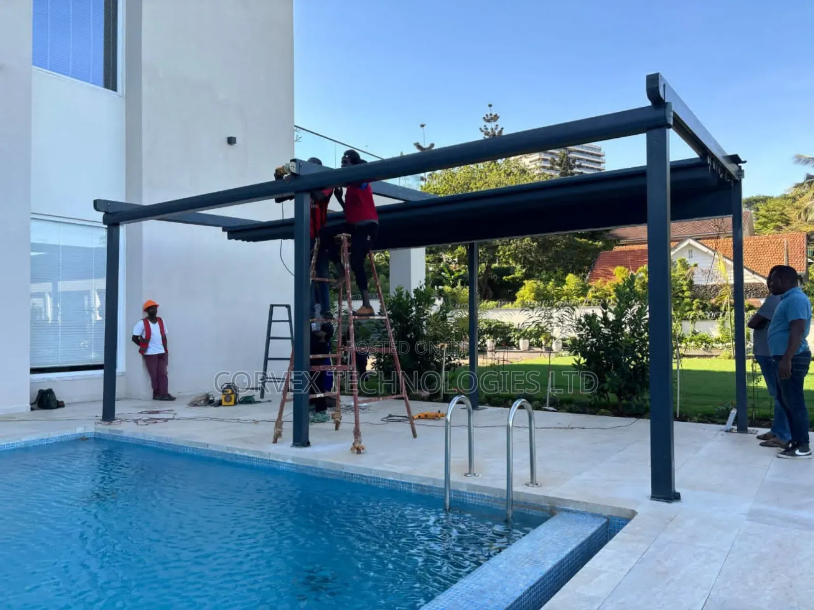 Automatic Retractable Pergola