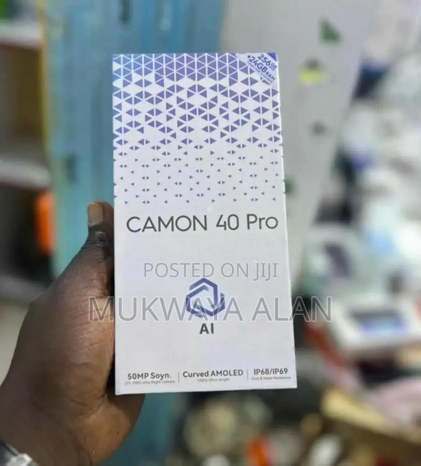New Tecno Camon 40 Pro 4G 256 GB Black
