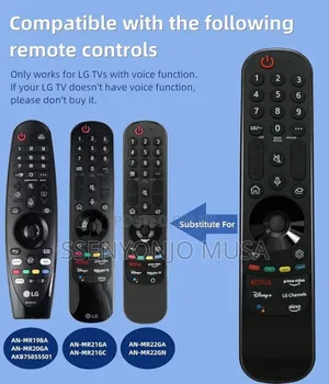 Lg Magic Remote Control Mr23ga – Voice Ai, Nfc Motion Control For Lg