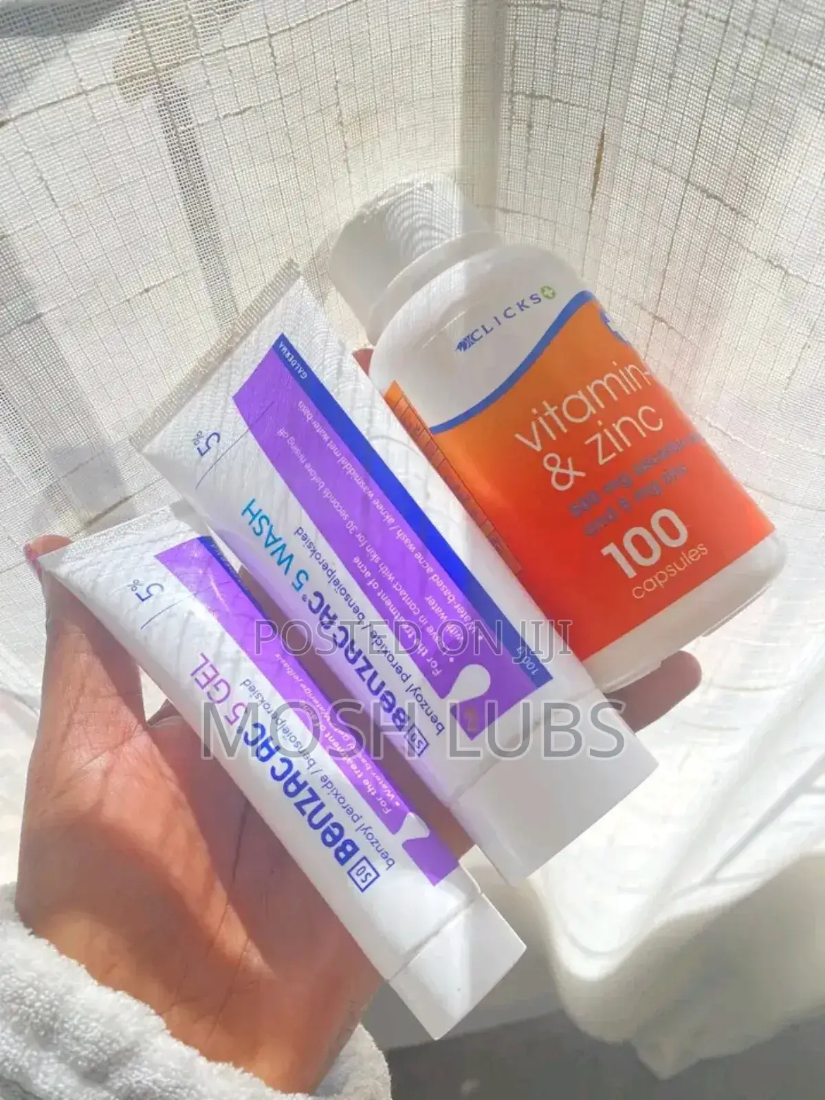 Benzyl Peroxide{Benzac 5g for Stubborn Pimple Treatment}