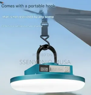 Super Bright Rechargeable Camping Light – Magnetic With Power Bank
