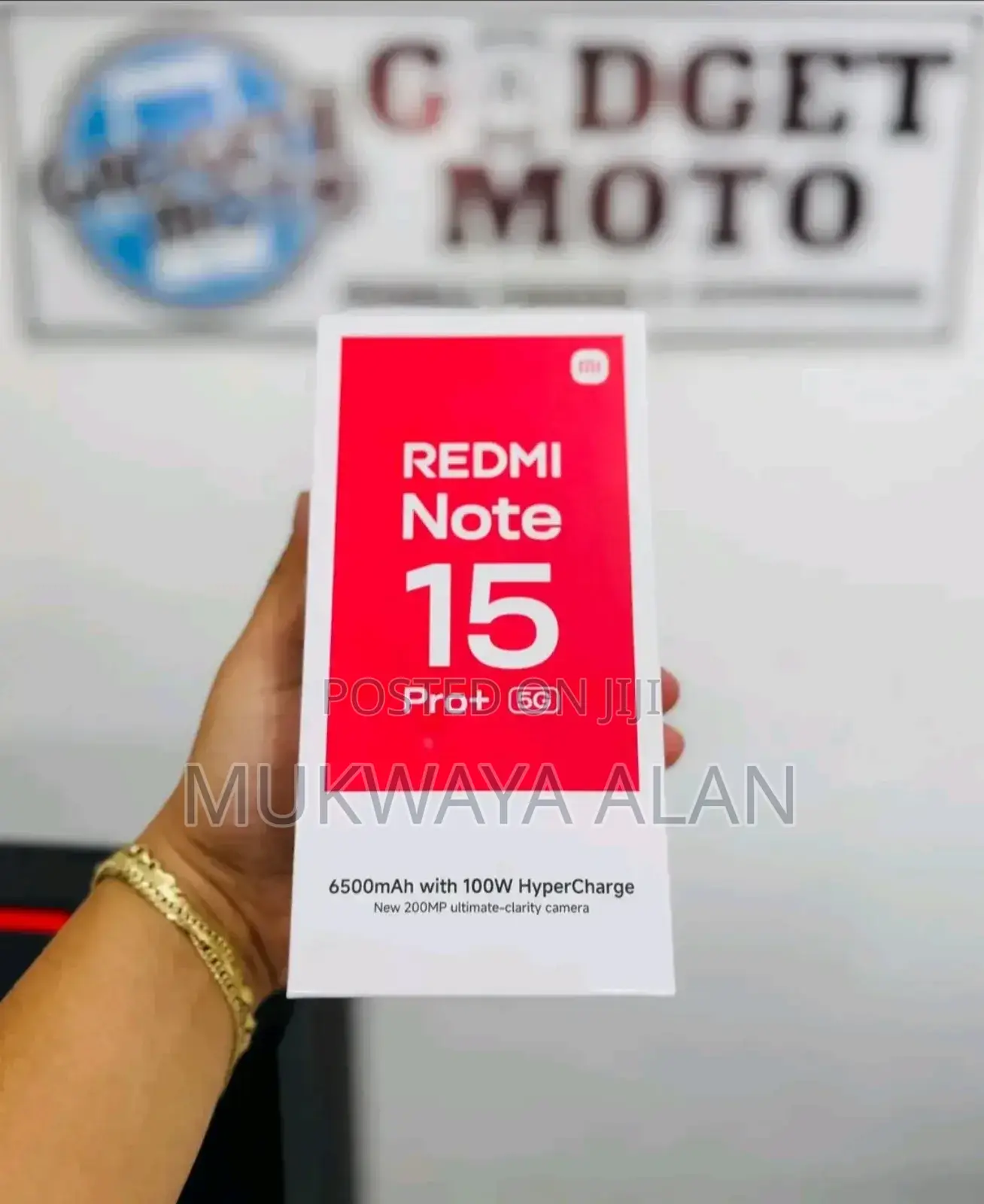 New Xiaomi Redmi Note 15 Pro+ 512 GB Gold