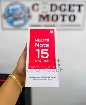 New Xiaomi Redmi Note 15 Pro+ 512 GB Gold