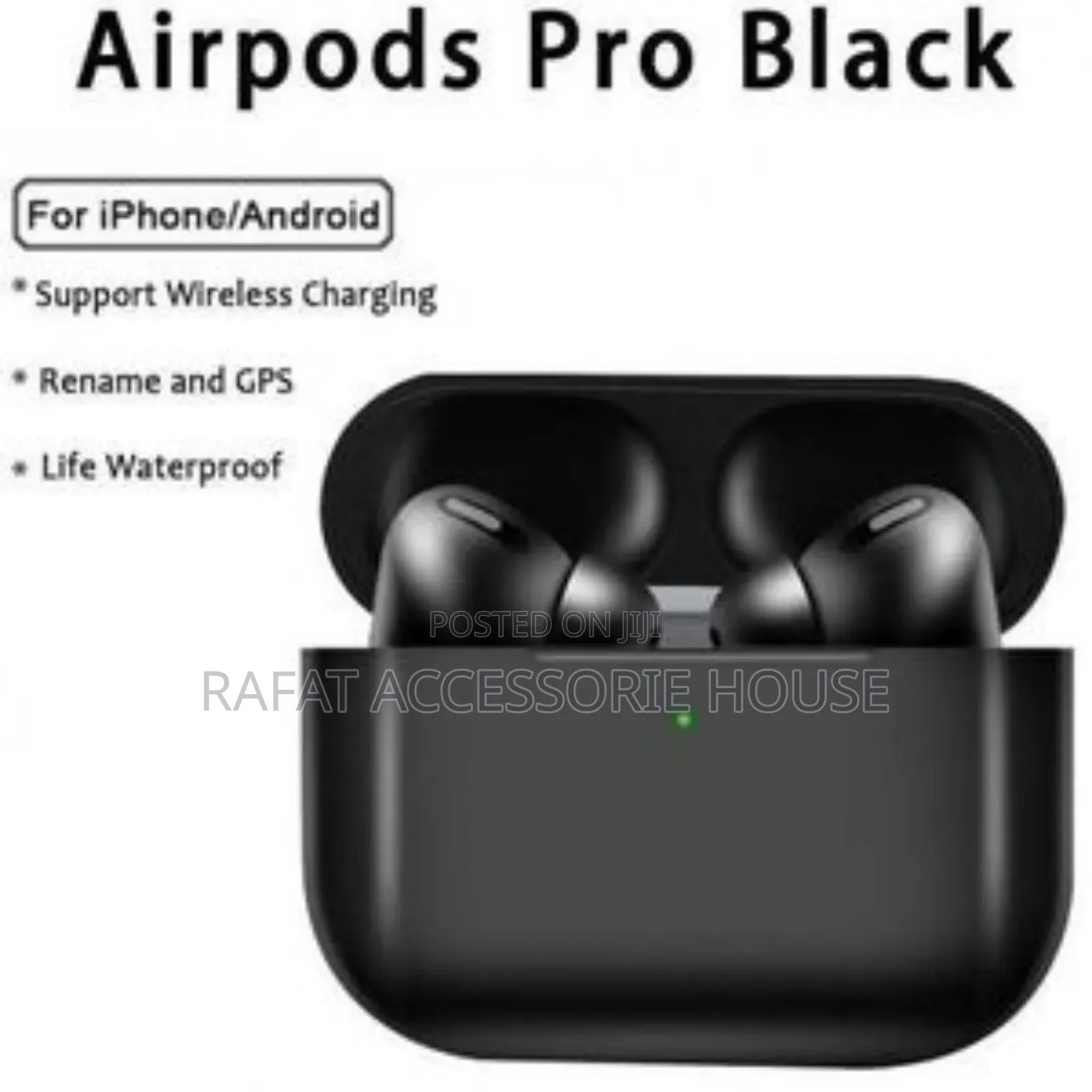 Airpods Pro 2ed Gen Apple Wireless Bess Sound Pod,-Black Mate