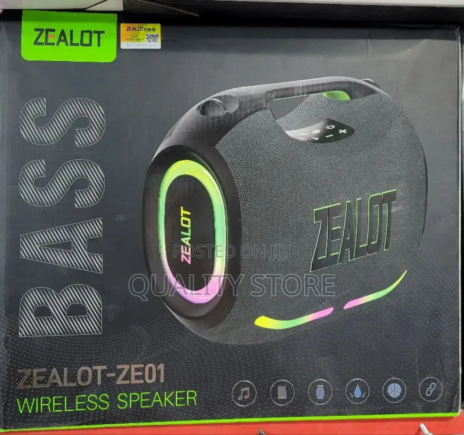 Zealet Wireless Bass Speaker