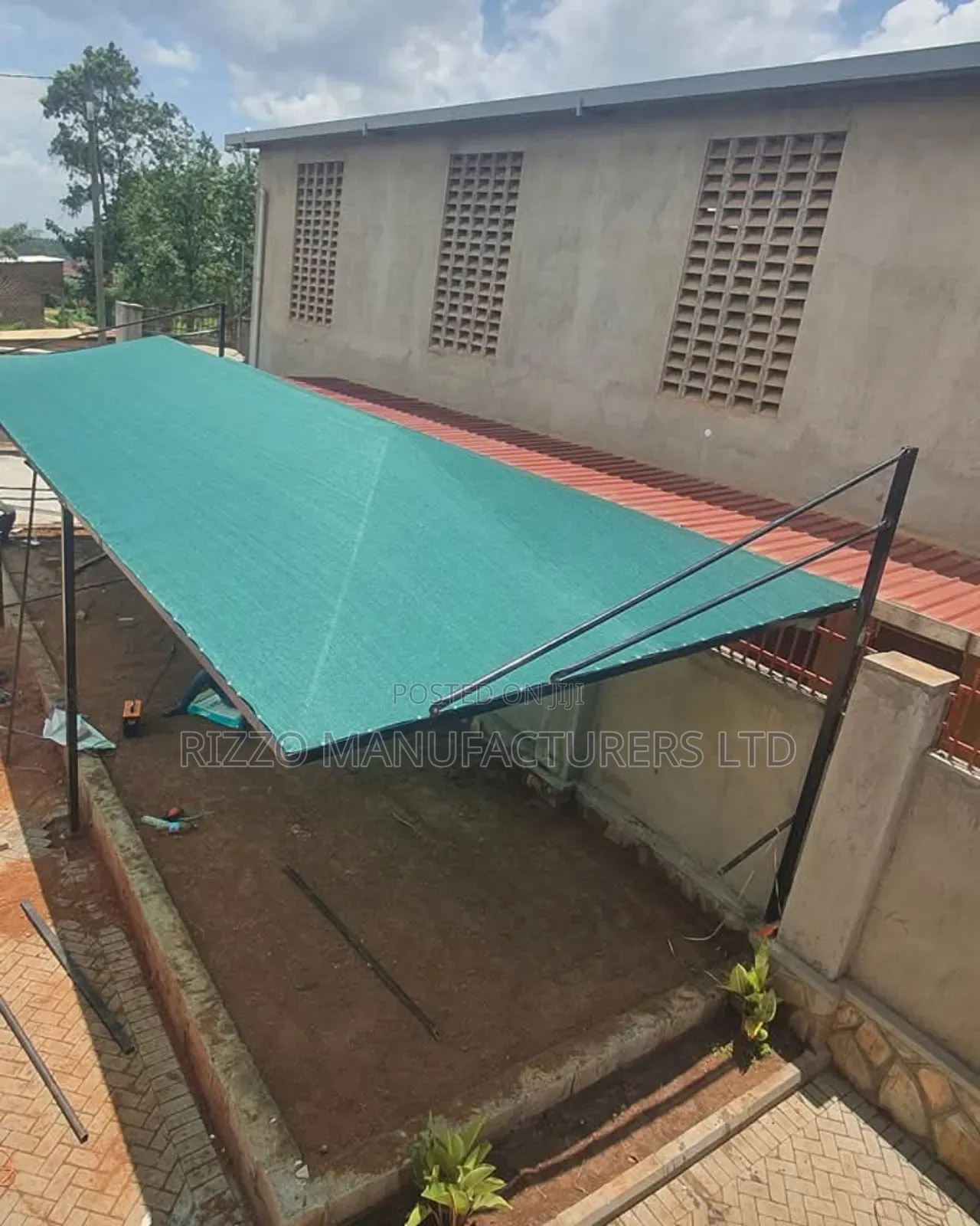 6m by 4m Car Shade