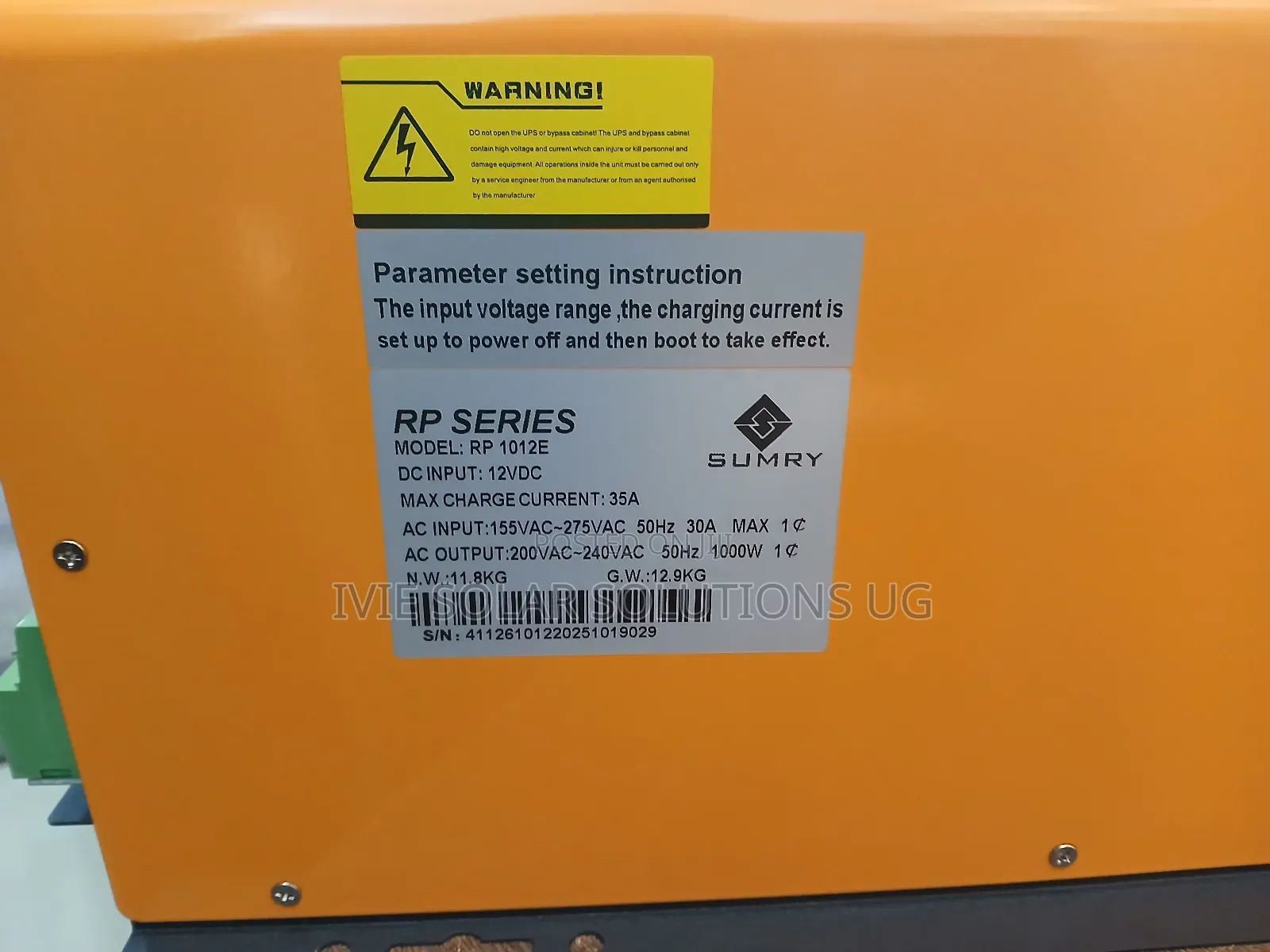 Sumry Inverter 1000watts