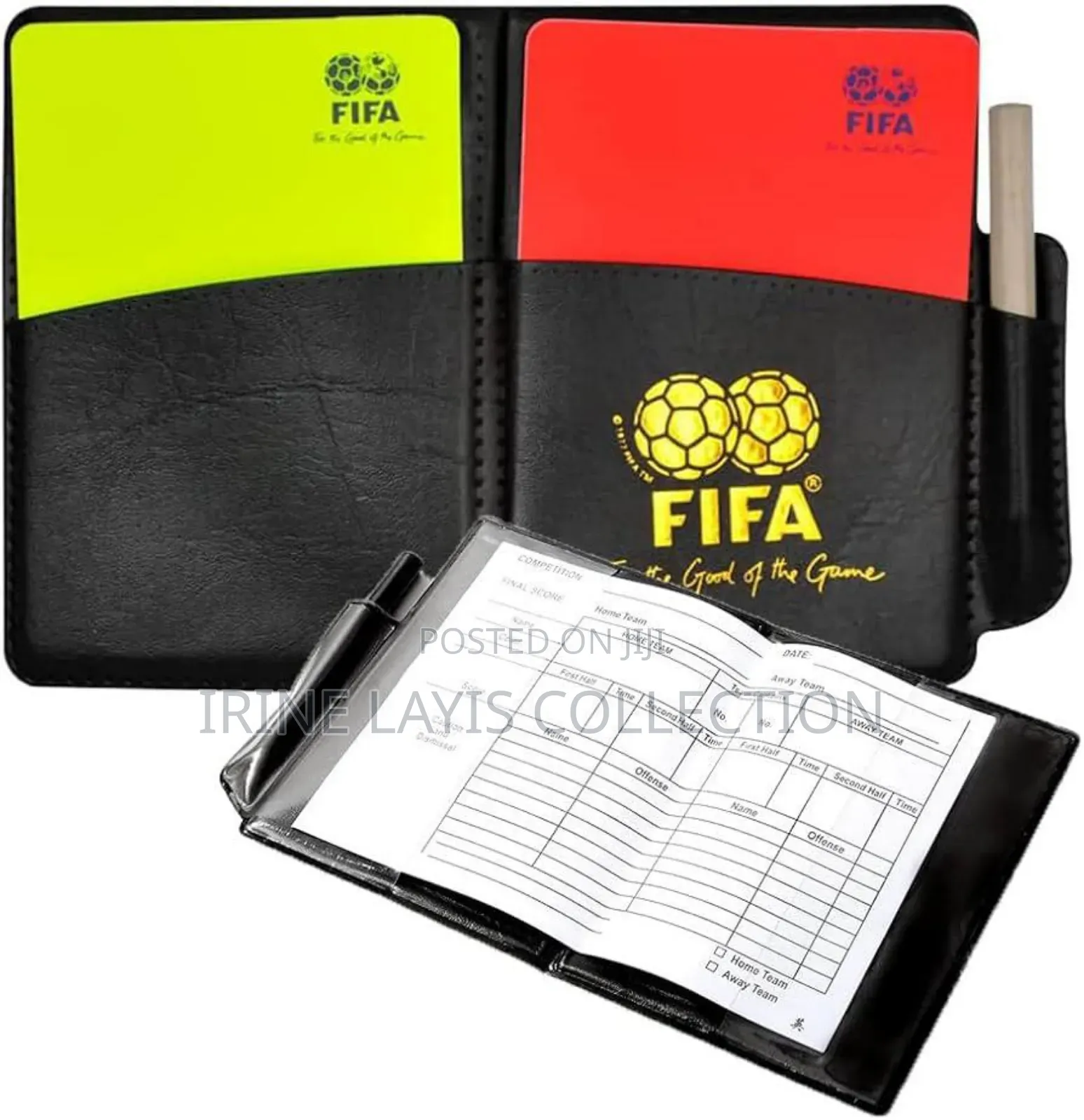 Football Referee Card Set,