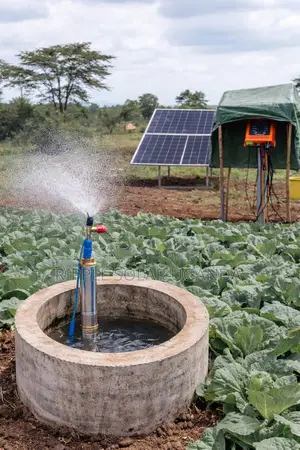 400w Solar Borehole Pump 80m Head Kampala