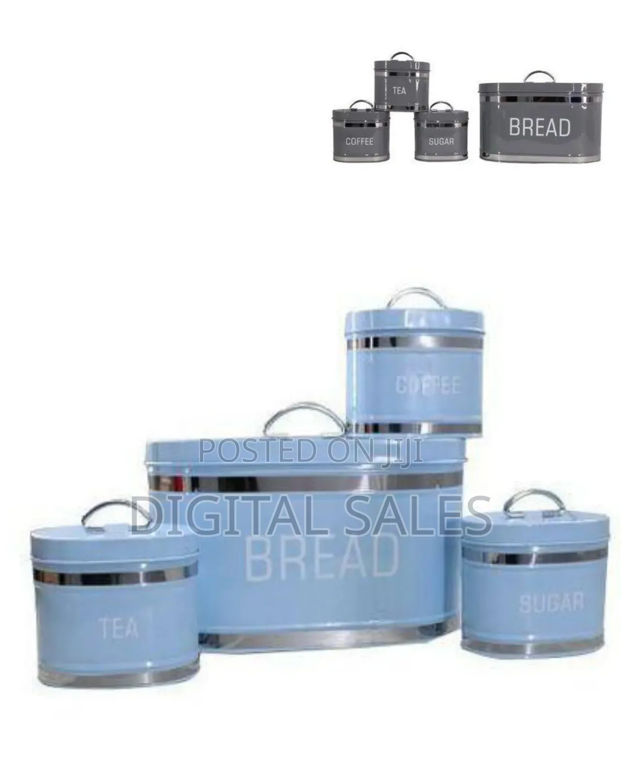 Retro Kitchen Storage Canister Set (4-Piece)