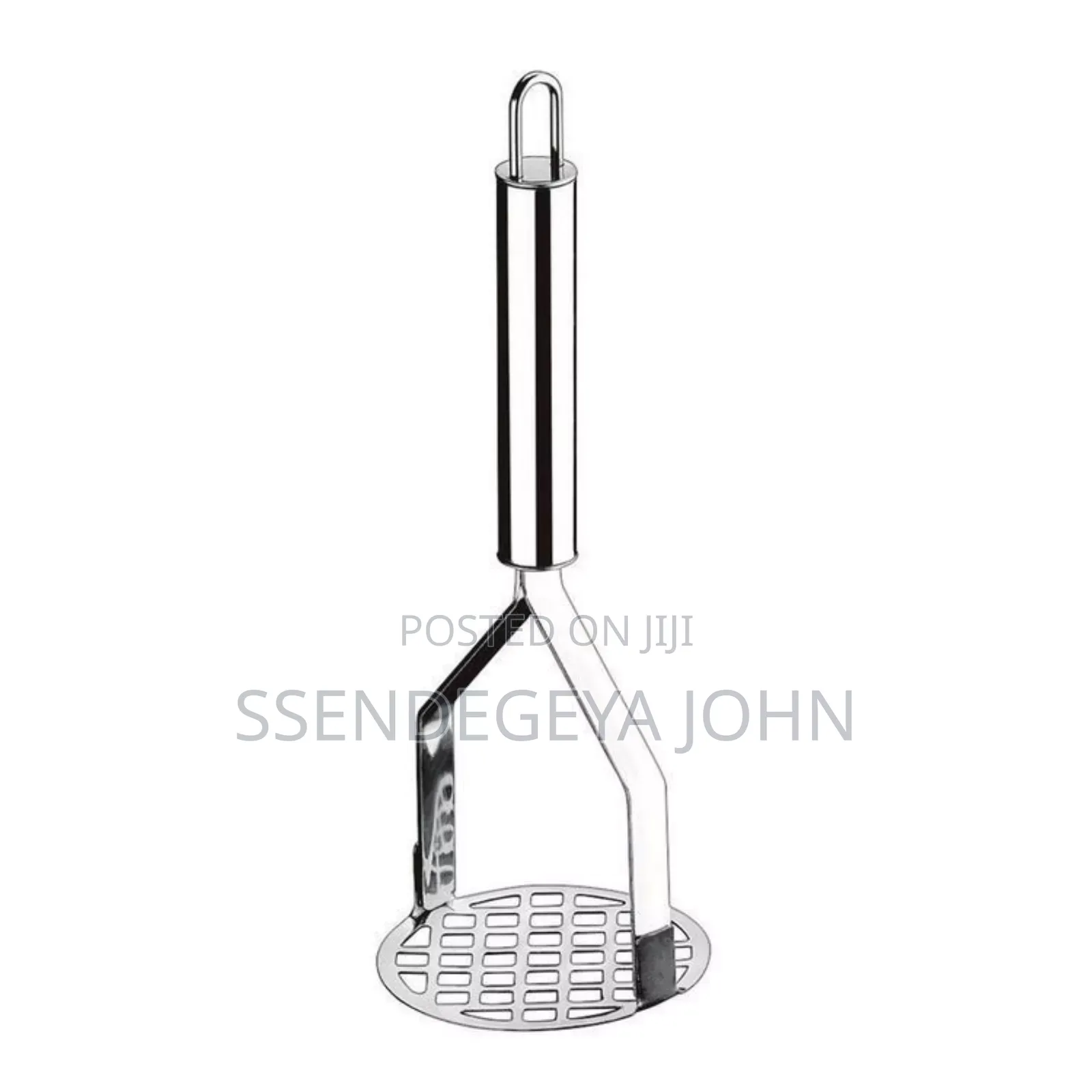 A Stainless Steel Potato Masher