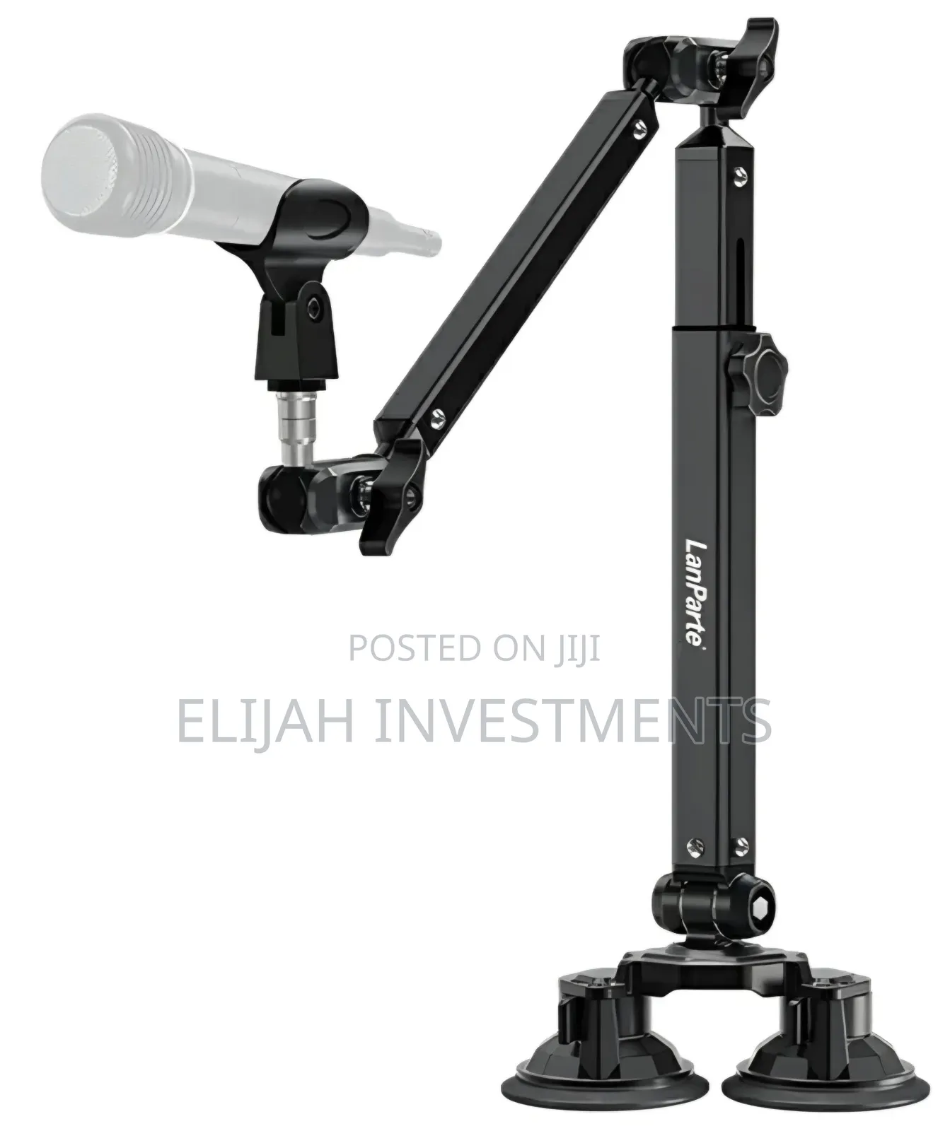 Lanparte Heavy-Duty, Adjustable Microphone Boom Arm Stand