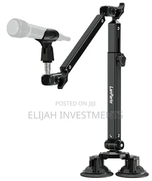 Lanparte Heavy-Duty, Adjustable Microphone Boom Arm Stand