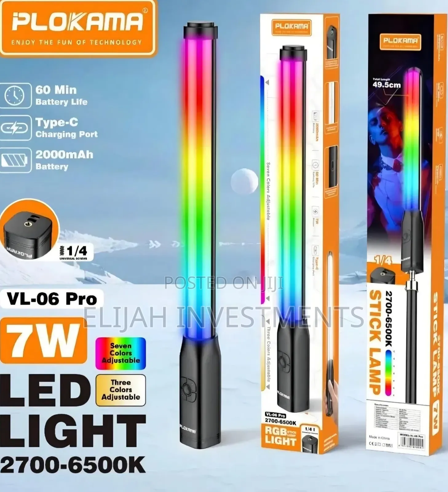 Plokama Vl06 Pro RGB Light Stick