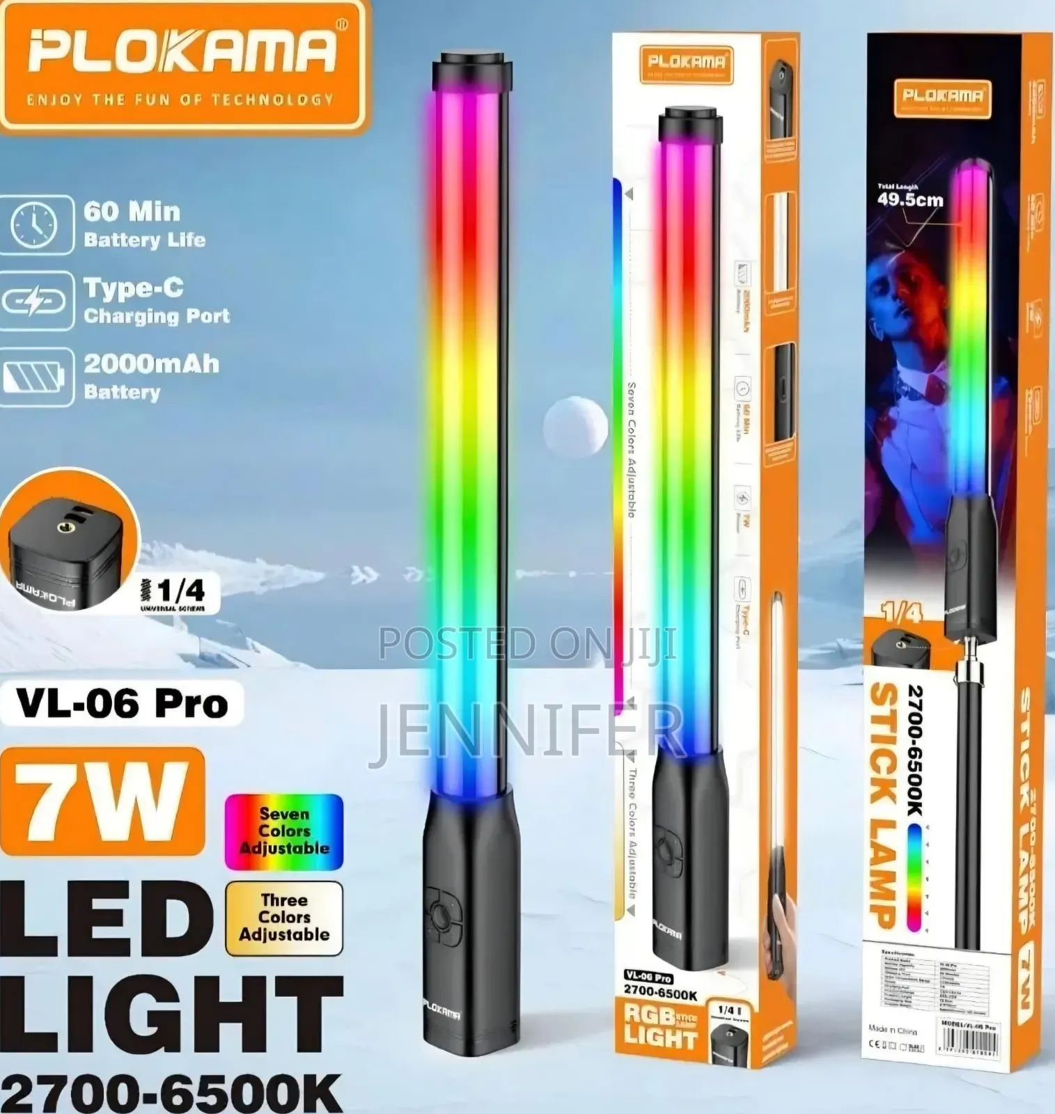 Plokama Vl06 Pro RGB Light Stick