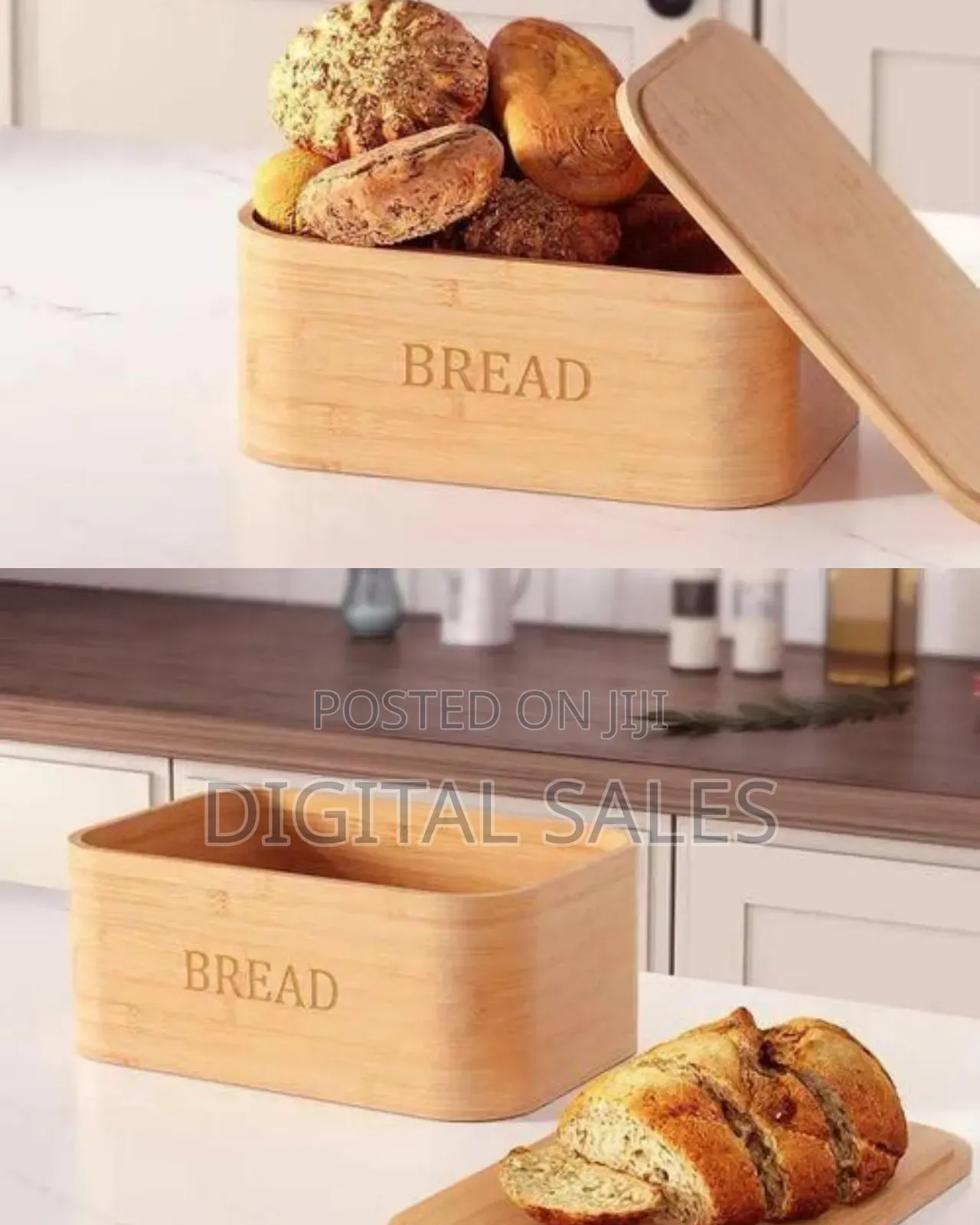 Wooden Bread Box