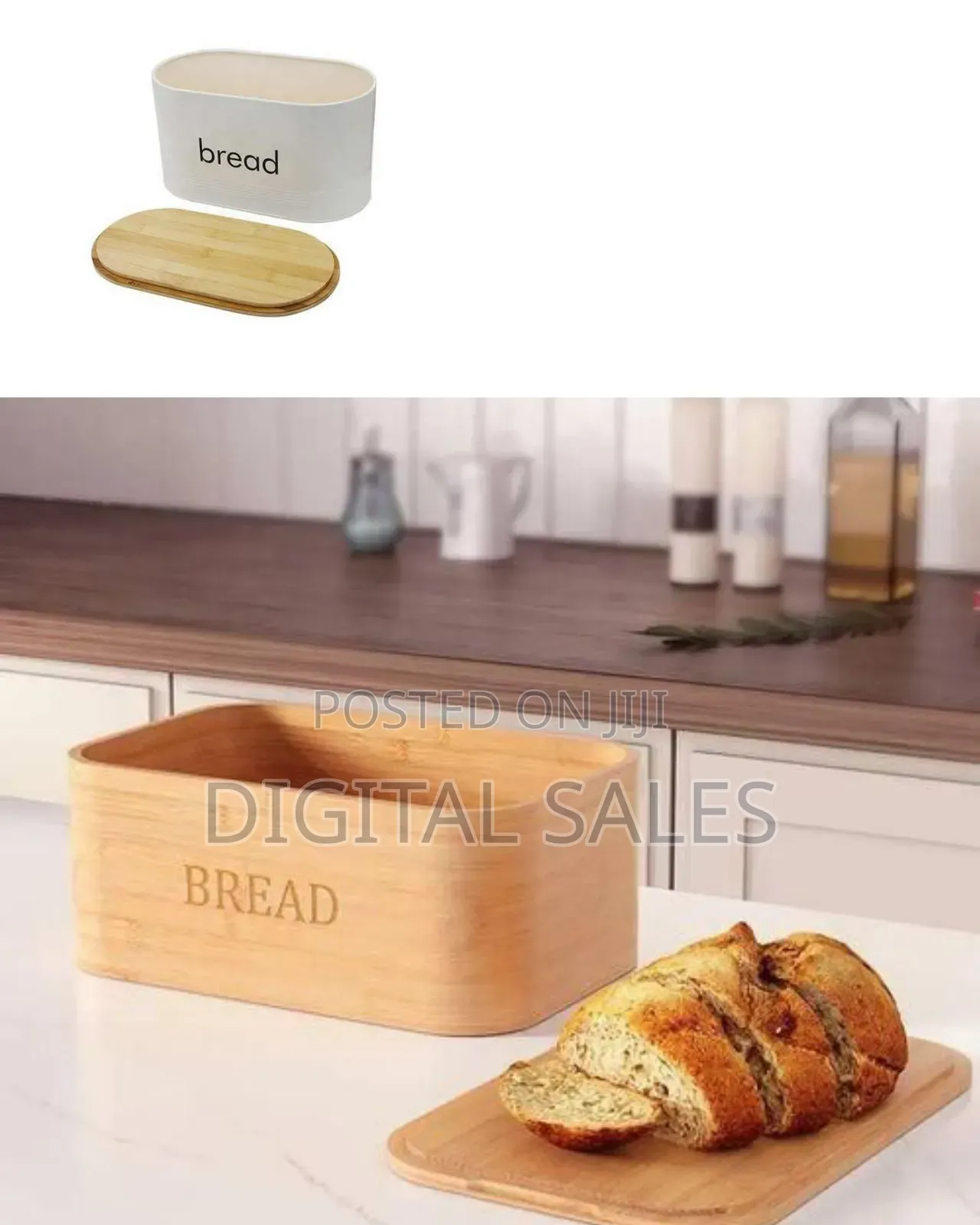 Wooden Bread Box