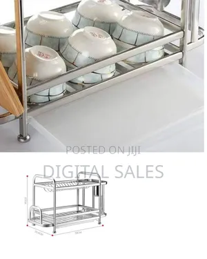 2 Tier Dish Drying Rack