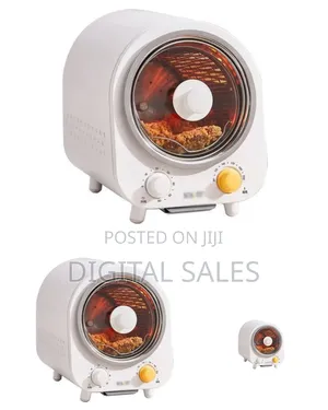 Modern Compact Rotating Air Fryer and Rotisserie Oven
