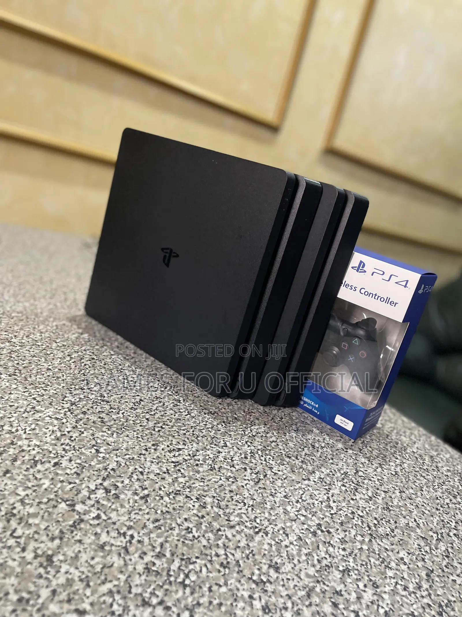 Ps4 Slim Console Chipped 1 Pad