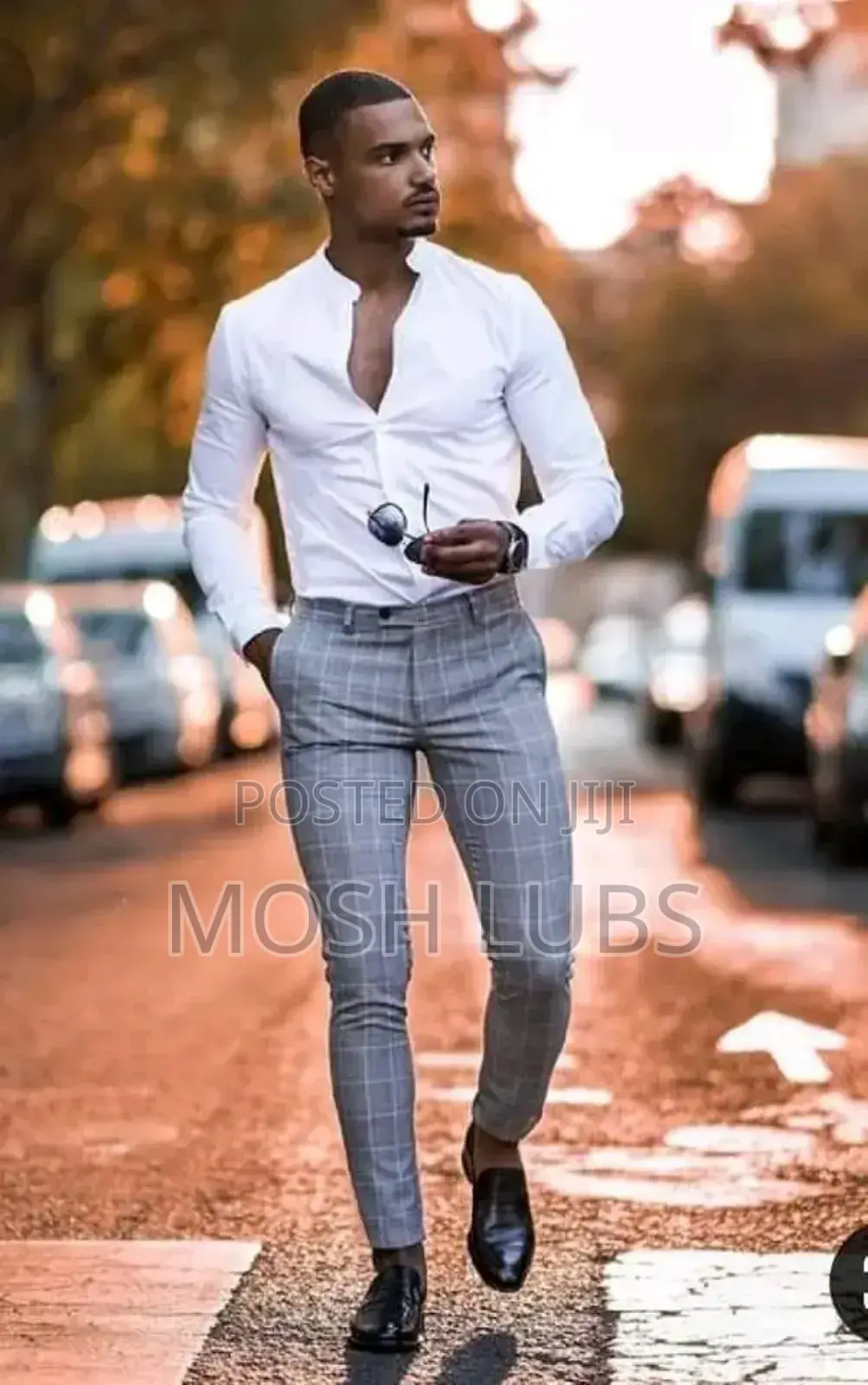 Men's Checkered Pants