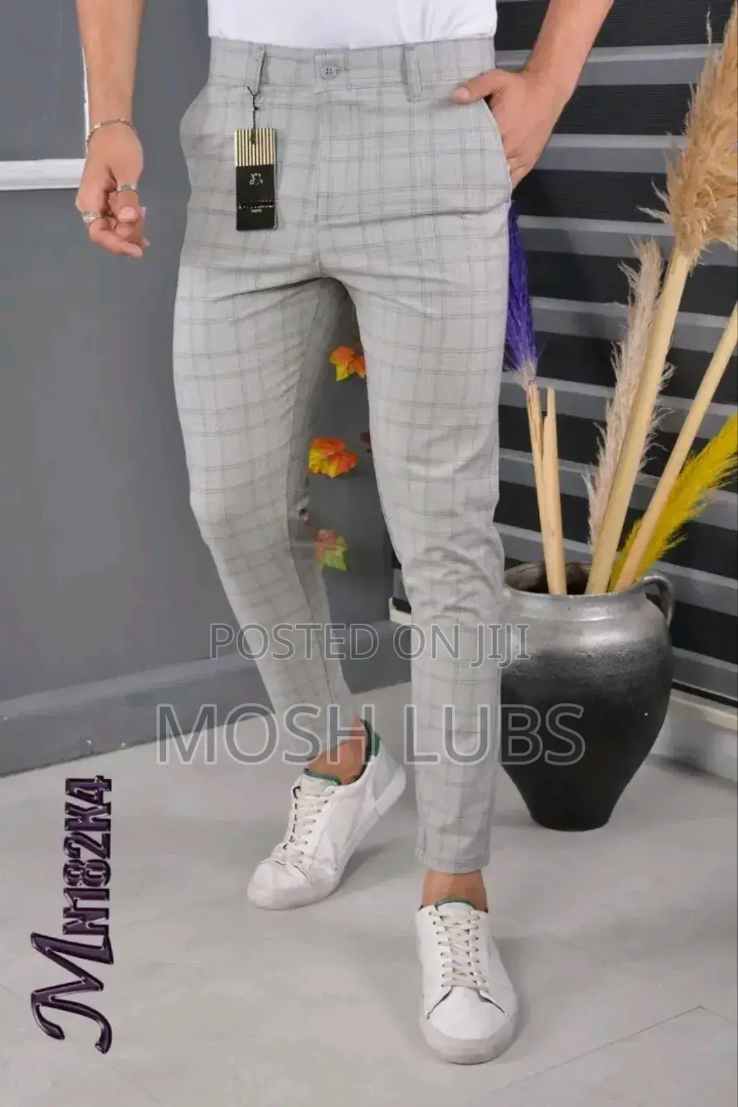 Men's Checkered Pants