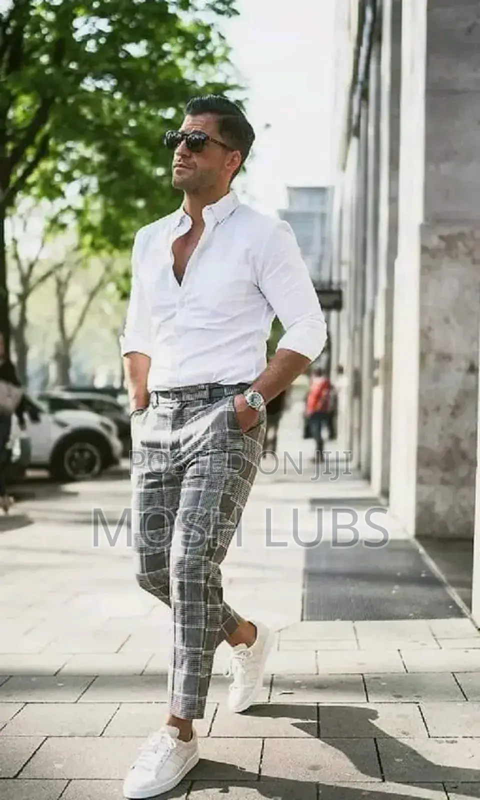 Men's Checkered Pants