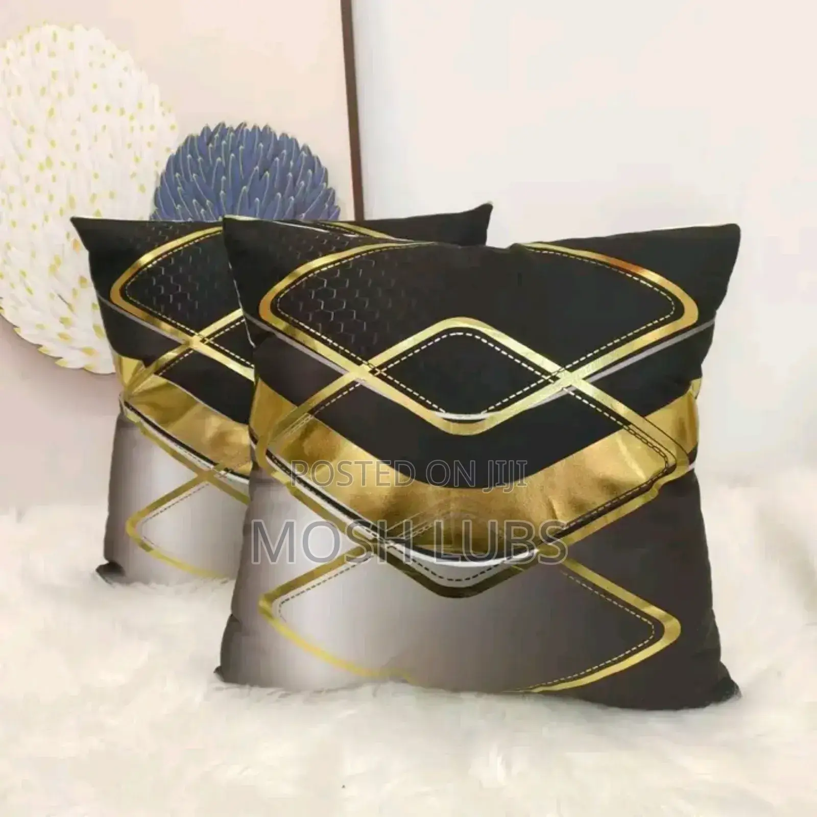 Golden Star Sofa Cushions/Pillows