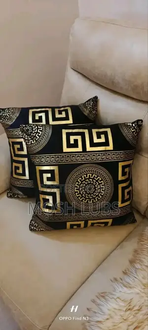 Golden Star Sofa Cushions/Pillows