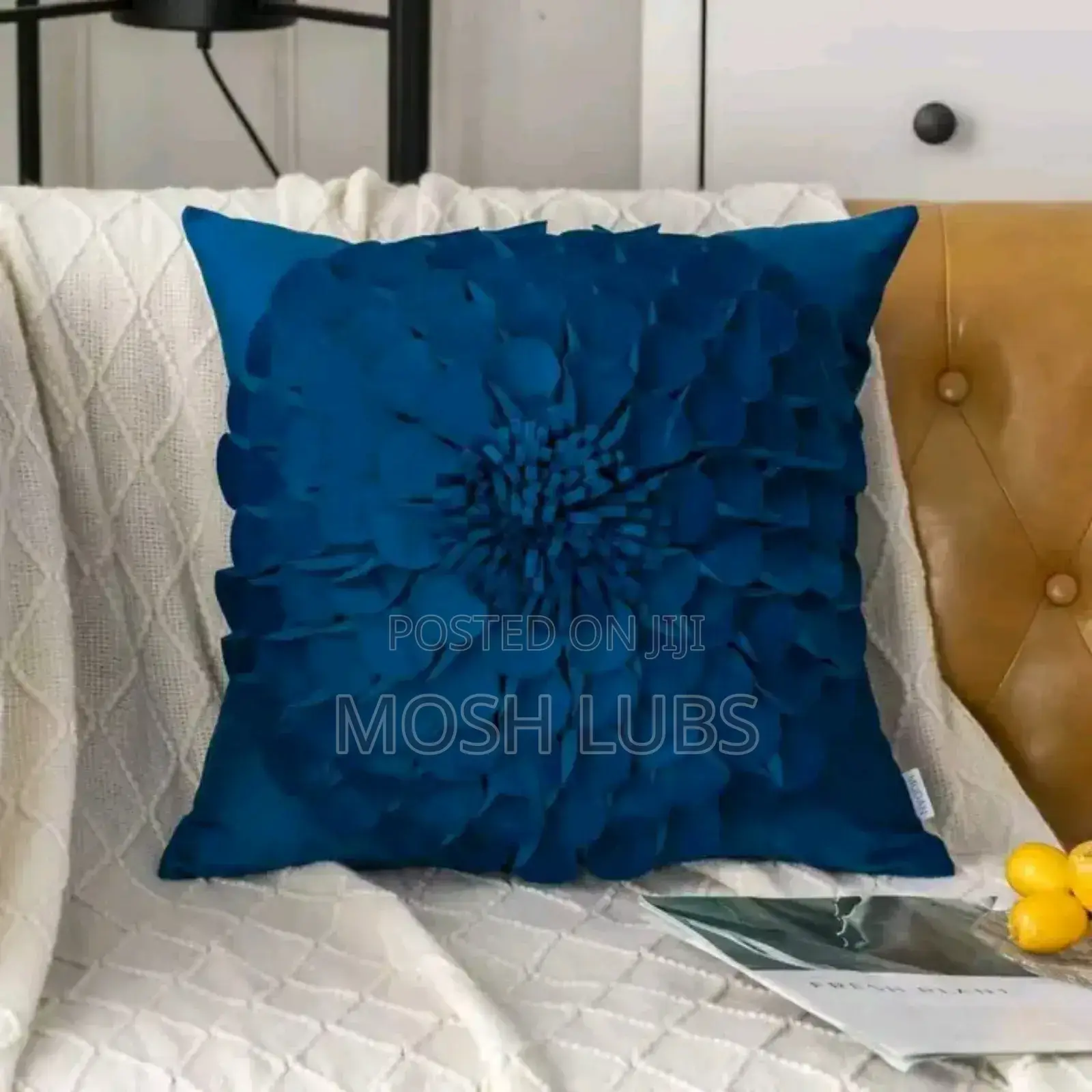 Velvet Floral Sofa Pillows