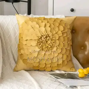 Velvet Floral Sofa Pillows