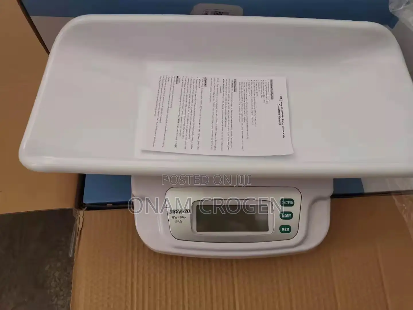 Infant Weighing Scale (Digital Dial)
